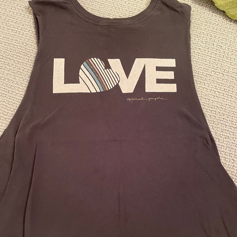 Spiritual gangster tank top